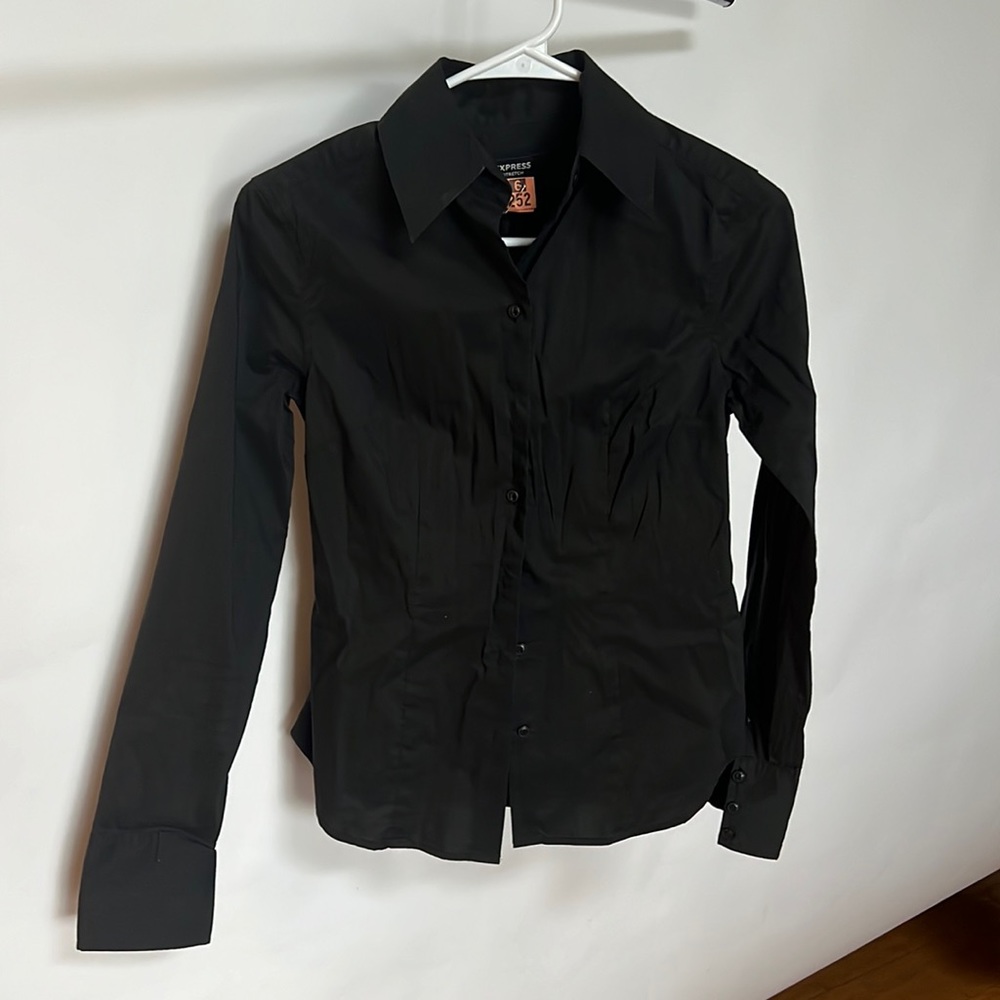 Black Collared Shirt